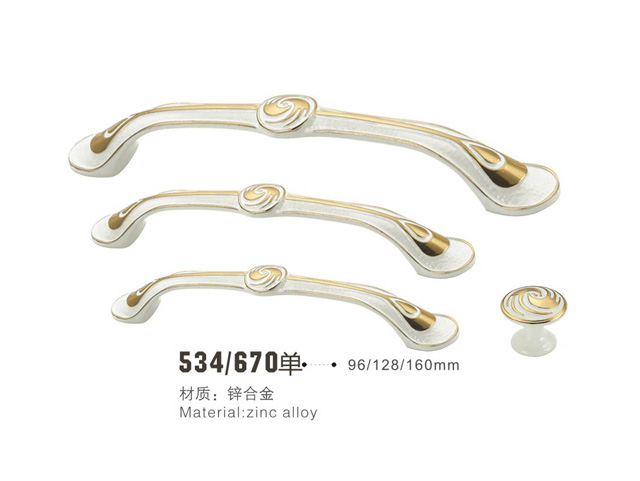 Zinc alloy handle