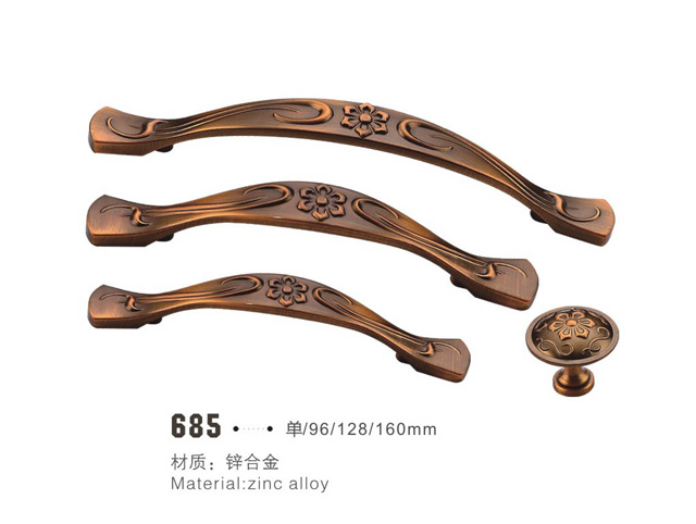 Zinc alloy handle